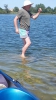 Auf dem Wasser laufen 1